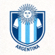 阿根廷国家足球队队徽 - 蓝白条纹球衣和太阳图案